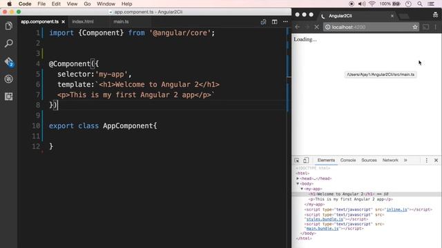 Angular 2 : Understanding Component Templates in Angular 2 смотреть онлайн