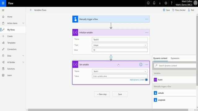Power Automate Flow How to: Set Variable смотреть онлайн