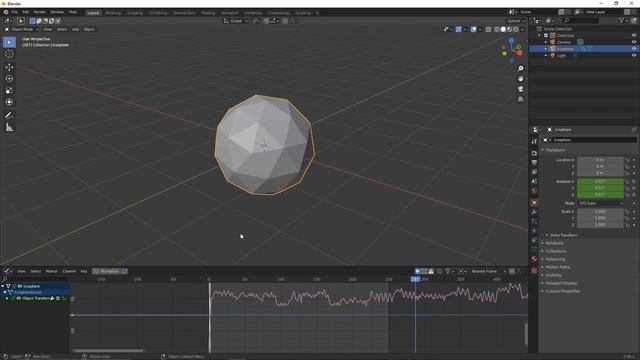 Blender make objects react to audio. смотреть онлайн