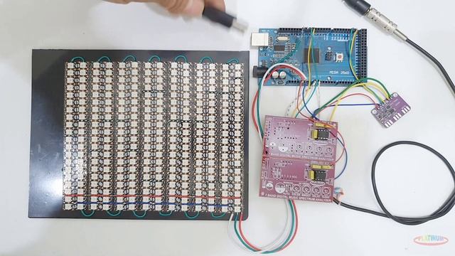 14 Band Spectrum Analyzer Part.1 | Tutorial using Arduino & WS2812 смотреть онлайн