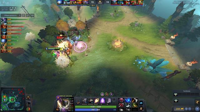 200 КРИПОВ ЗА 16 минут - КАК ТАК? Темпларка от Dendi / Dota 2 7.30e