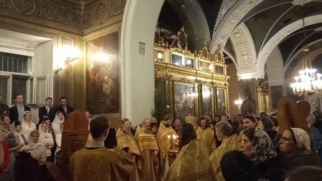 Протоиерей о. Владимир Воробьёв. Проповедь на Рождество (2020) смотреть онлайн