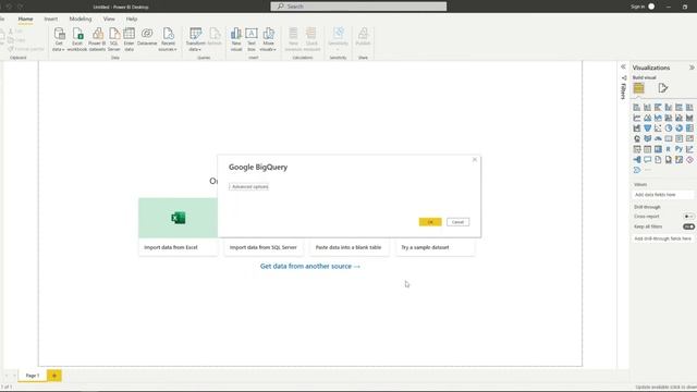 Connect to Google Bigquery database in Power BI Desktop смотреть онлайн