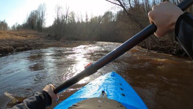 Сплав по рекам Веребушка-Волма 17-18.04.2021, малая вода смотреть онлайн