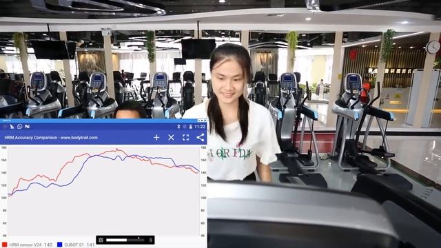 CUBOT S1 VS polar, Alatech of heart rate monitoring accuracy test смотреть онлайн