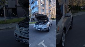 продажный обзор Mercedes-Benz ML 164 2005 года мотор М113 5.0