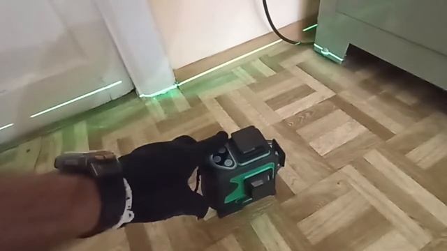 Китайский лазерный уровень 16D (бытовой обзор) смотреть онлайн