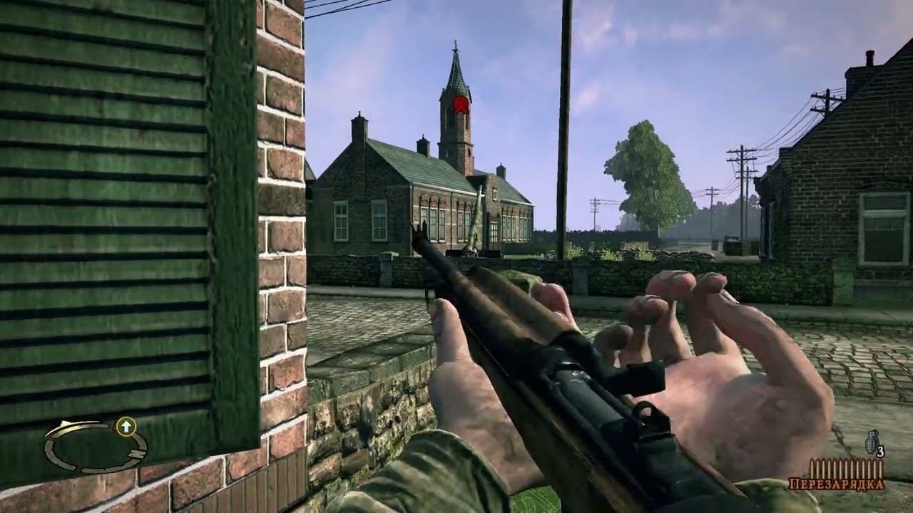 Brothers in Arms. Hells Highway 20 часть Войти в контакт с Хартсоком смотреть онлайн