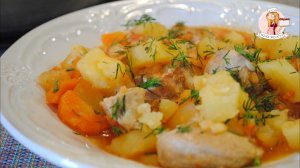 Душевная тушеная КАРТОШКА со СВИНИНОЙ в КАСТРЮЛЕ