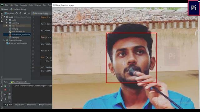 Face Detection OpenCv-Python | Tamil | PixelInfos смотреть онлайн