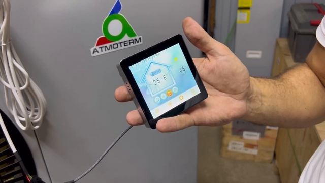 Обзор теплового насоса Atmoterm PW-050 мощностью 18 кВт смотреть онлайн