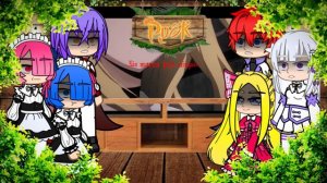 Re;zero React ao rap Do Zack Foster Daarui | Subaru As | React gacha | #AliançaDeSangue🩸