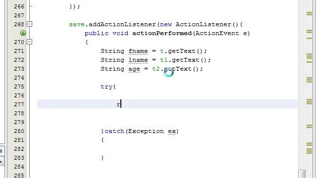 Java Ms Access Database Application - 6 - Inserting New Record In Database смотреть онлайн