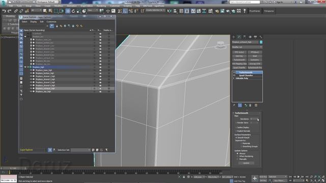 Как организовать рабочий процесс High Poly и Low Poly моделирования