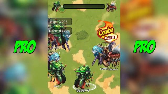 NOOB vs PRO vs HACKER ~ Insect Evolution Part 27 GamePlay All Levels LLP78H смотреть онлайн