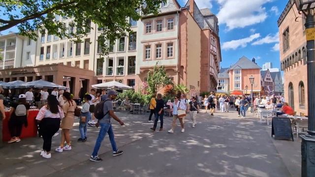Frankfurt am Main, Germany - Walking Tour (4k Ultra HD/60fps) смотреть онлайн