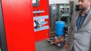 Стационарная насосная станция водяного пожаротушения с жокей насосом