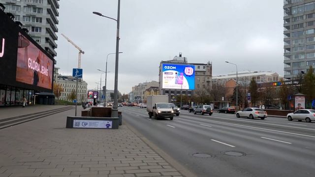 131. МОСКВА.✓ 1. 04.11.22. ЦЕНТР ОТ ВОКЗАЛА ДО ОТЕЛЯ. ОБЗОР. PENTA HOTEL MOSCOW ARBAT. смотреть онлайн