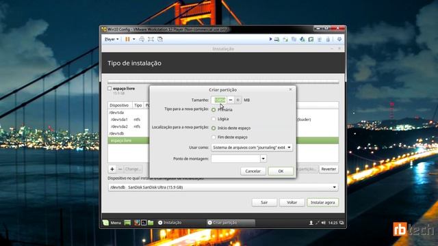 LINUX DE BOLSO! Como instalar Linux em um pendrive, SD ou HD externo смотреть онлайн