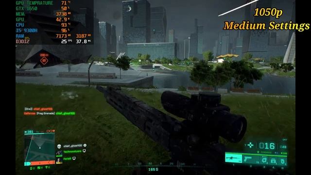 Battlefield 2042 - GTX 1650 + I5 9300H - 900p, 1050p, 1080p | Acer Nitro 5 смотреть онлайн