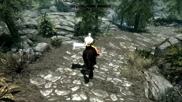 Лысый плащ в Скайриме смотреть онлайн