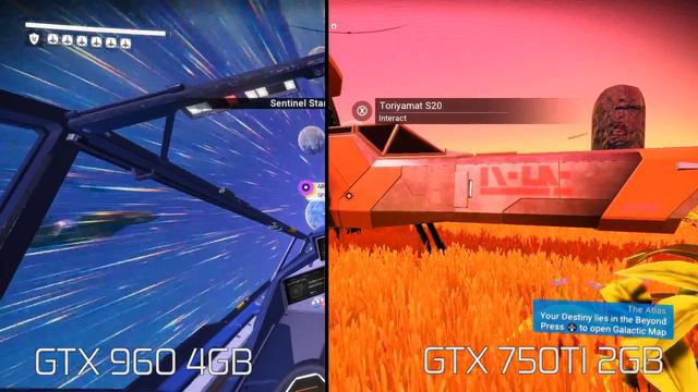 No Man's Sky - Loading Time: GTX 960 vs. 750Ti смотреть онлайн
