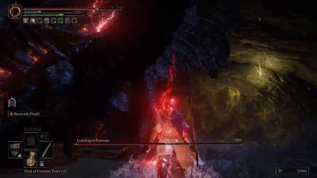 Elden Ring Boss - Lich Dragon Fortissax смотреть онлайн