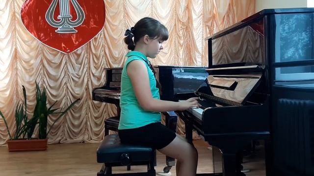 Березная Лилия/фортепиано/К. Гурлит Сонатина/ст.Тацинская 28.06.2017 смотреть онлайн