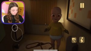 Я СТАЛА МАМОЙ МОНСТРА! РЕБЁНОК МОНСТР в ЖЁЛТОМ! 4 НОЧЬ