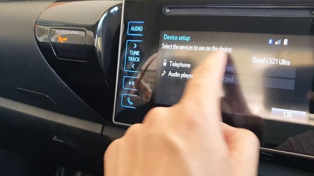 How to Pair/Connect an Android Phone to Toyota Hilux WorkMate 2020 Bluetooth смотреть онлайн