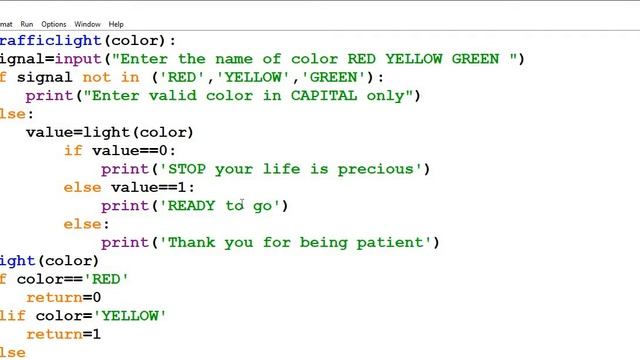 Python User Define function within Function for Traffic Light Simulation смотреть онлайн