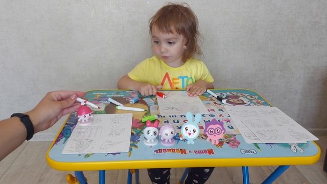 Рисуем с Малышариками смотреть онлайн