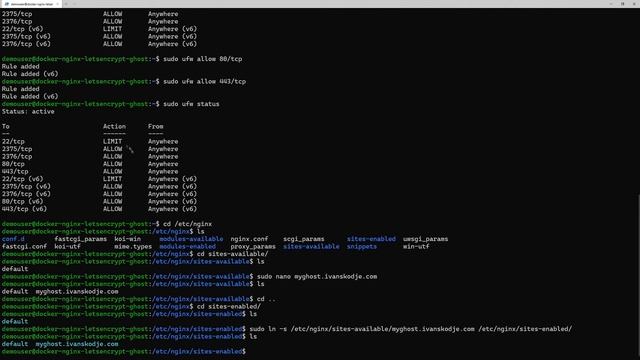 Setup a Secure Blog with Ghost on DigitalOcean смотреть онлайн