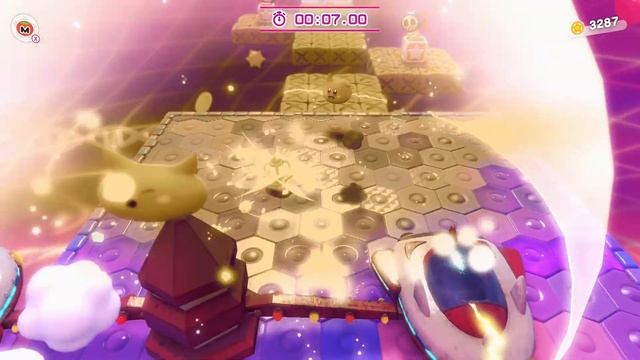 Time Crash Treasure Under Target Time (Winter Horns) - Kirby and the Forgotten Land смотреть онлайн