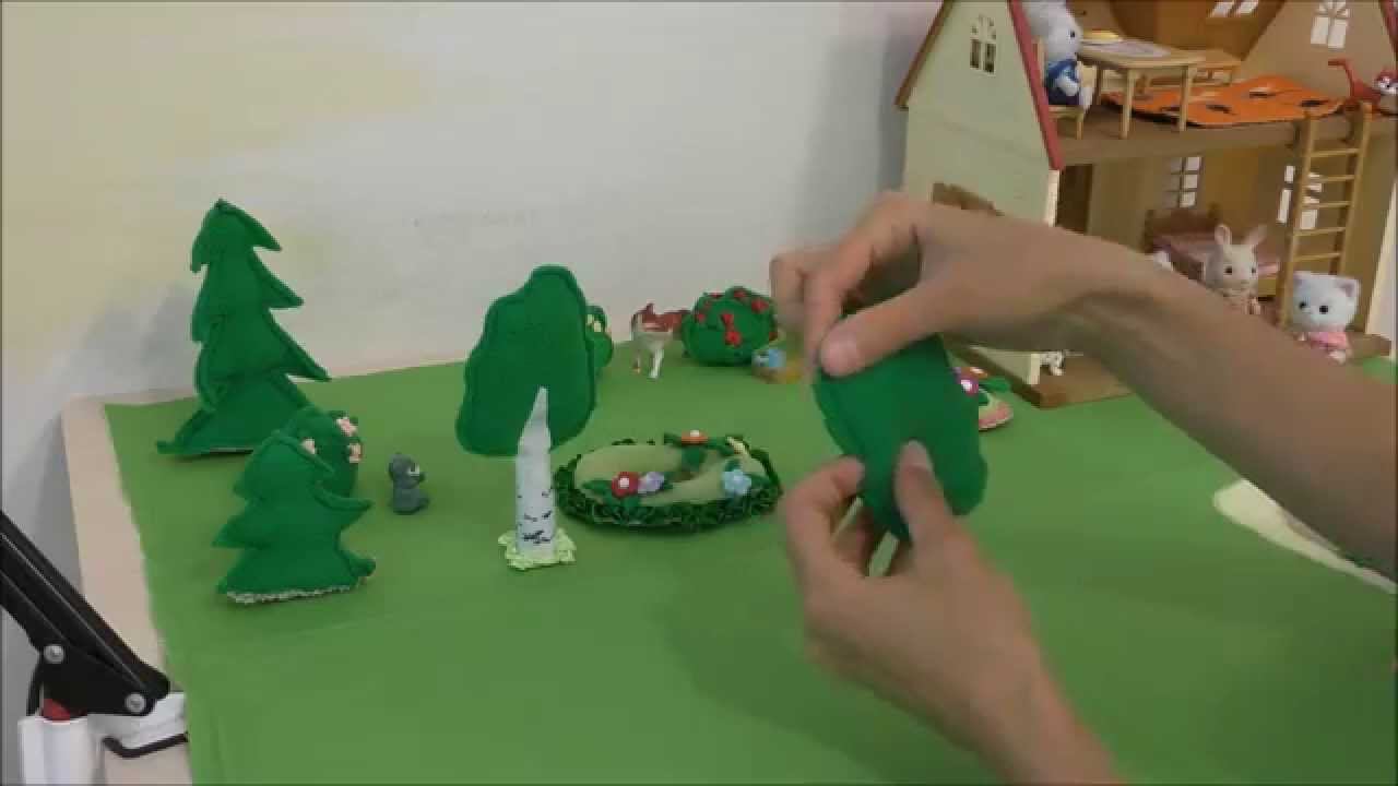 Видео 7  Игровая лужайка. Делаем деревья. Сюжет1