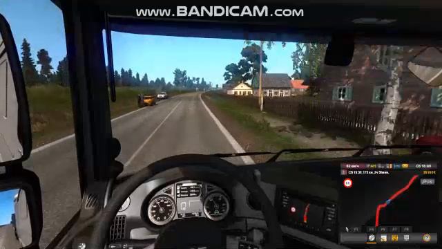 Брянск - Калуга ч.1 17.11.2021 ETS2 смотреть онлайн