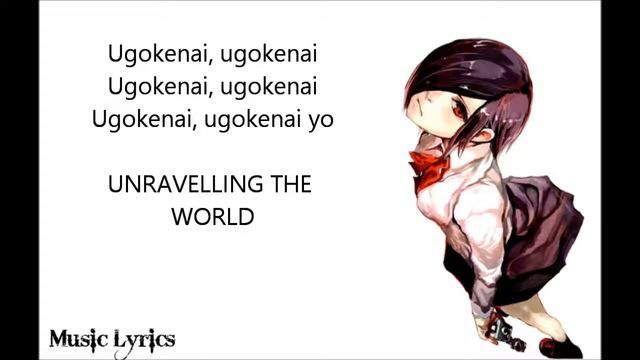 Tokyo Ghoul - UNRAVEL Lyrics смотреть онлайн