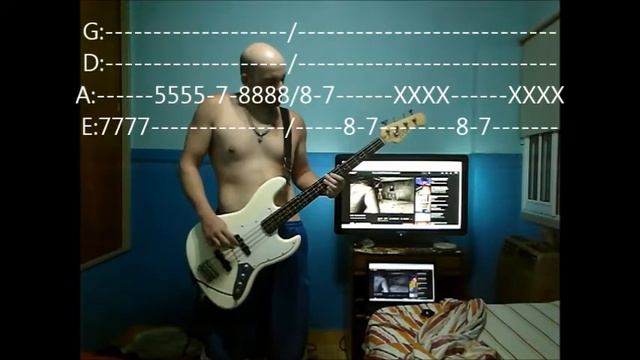 beat the bastards the exploited + tablatura (bass cover) смотреть онлайн