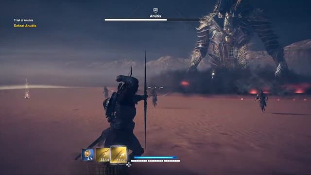 Assassin's Creed® Origins Anubis Trial Hardest Difficulty Full Fight смотреть онлайн