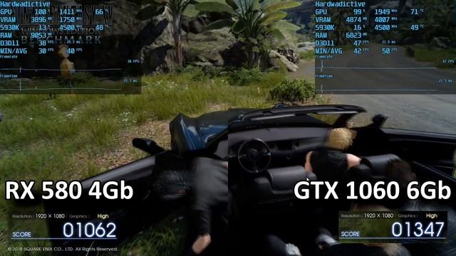 RX 580 4Gb vs GTX 1060 6Gb -21 Games- /1080p /Ultra -2019- смотреть онлайн