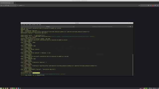 Cecilifier Running on DotNet Core 6 Preview 5 on Docker смотреть онлайн