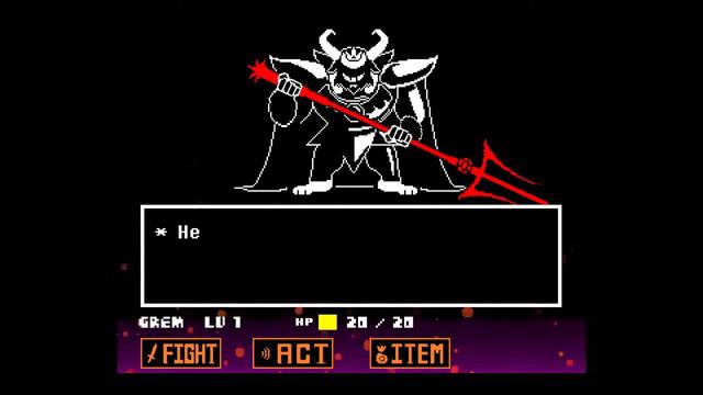 Grem Plays Undertale #28 - BATTLE AT THE BARRIER смотреть онлайн