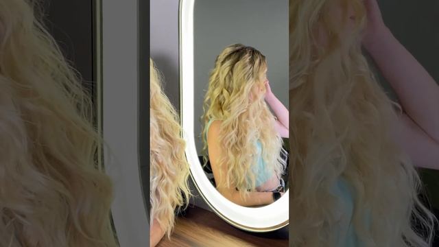 Зеркальный выпрямитель для волос / Утюжок щипцы для завивки прически смотреть онлайн