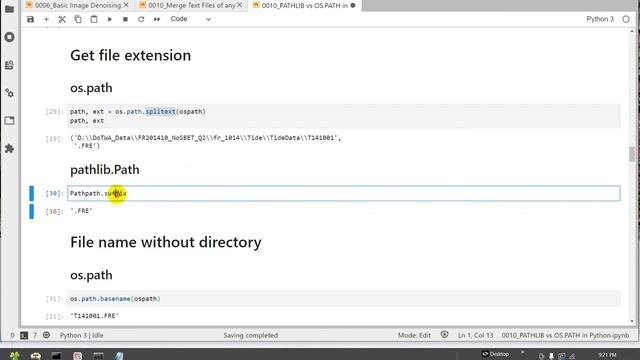 Day 0010 ? OOP Path using PATHLIB vs OS PATH in Python ? 1000 days of Python смотреть онлайн