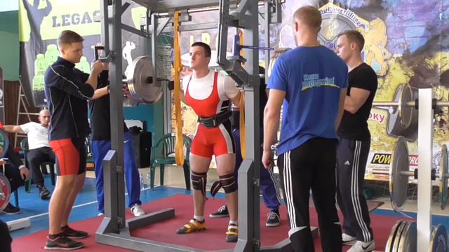 382 Нечас Артур. ПОПЫТКА2. Приседания 180 кг. Кубок Украины 2015 (UPC) смотреть онлайн