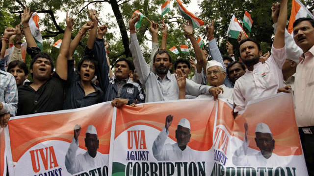 anna hazare fight against corruption by subodh rathi.wmv смотреть онлайн
