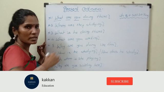 PRESENT CONTINUOUS #7 | W AND H QUESTIONS| எளிய வழியில் ஆங்கிலம் கற்க | SPOKEN ENGLISH THROUGH TAMI смотреть онлайн