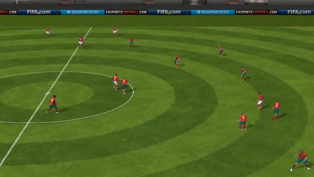 FIFA 13 iPhone/iPad - Lokomotiv vs. Spartak Moskva смотреть онлайн