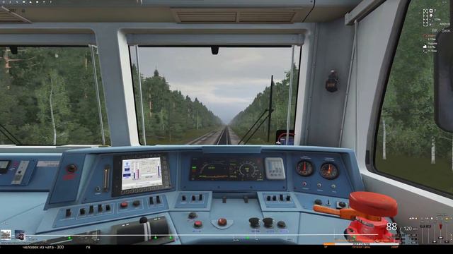 Trainz19 Поезд№42 участок Коноша-Кулой.ТЭП70БС. 1440p