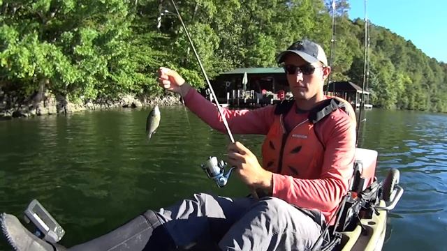Ultralight Fishing for Bluegill with Gulp Minnows смотреть онлайн